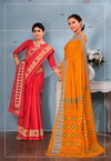 Lakhani By Mangalya Heavy Cotton Printed Daily Wear Sarees Wholesale Price In Surat